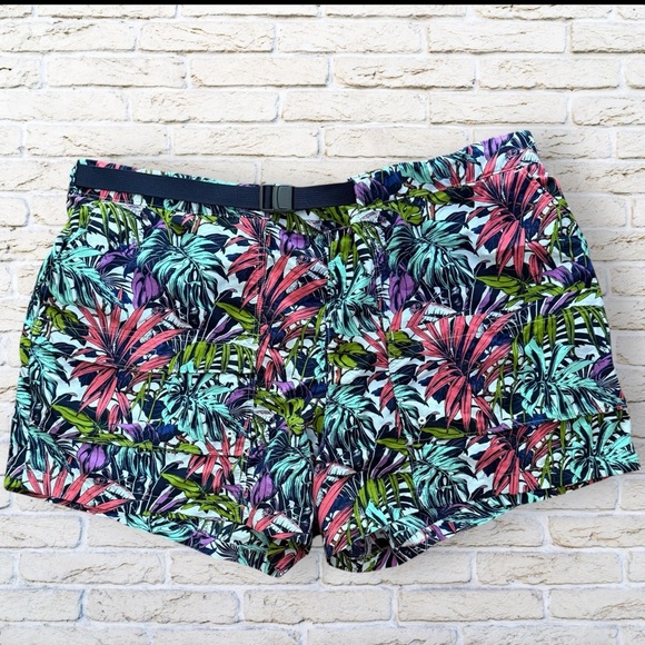 Like New Columbia Women’s Swim Trunks Floral Pattern Size 3X - Picture 1 of 5
